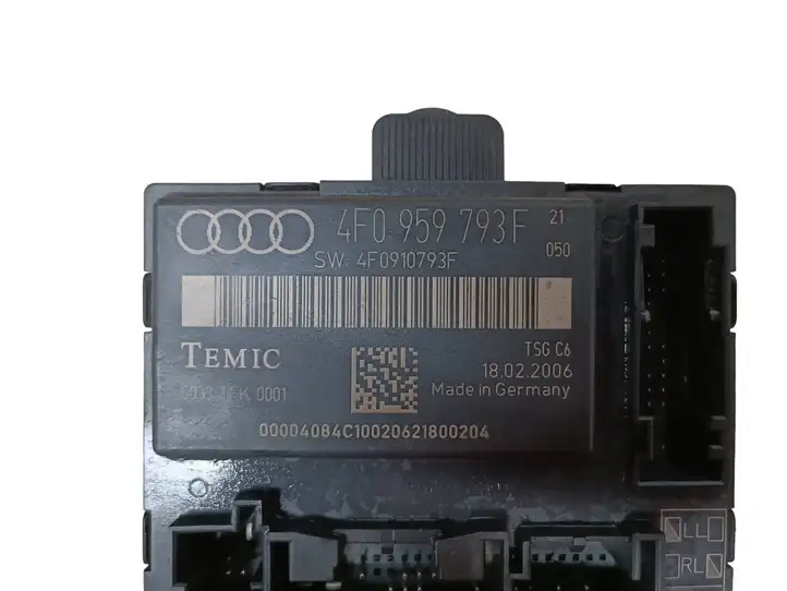 Audi A6 S6 C6 4F (2004 - 2008) 4F0959793F Блок управления дверью — фото 2