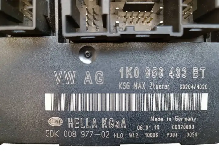 Volkswagen Golf V (2003 - 2009) 1K0959433BT Модуль комфорта — фото 2