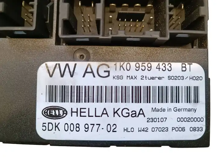Volkswagen Golf V (2003 - 2009) 1K0959433BT Модуль комфорта — фото 1