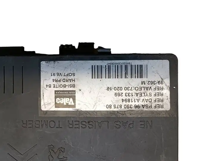 Citroen Xsara (1997 - 2006) 9639087580 Модуль комфорта — фото 2