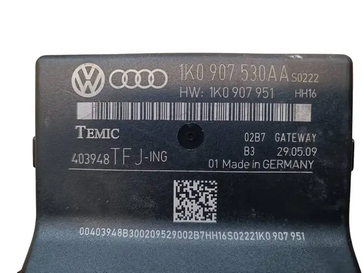 Skoda Octavia Mk2 (1Z) (2004 - 2013) 1K0907530AA Модуль Gateway — фото 2