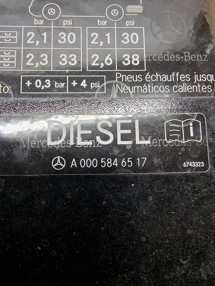 Mercedes-Benz CLC CL 203 (2008 - 2011) A0005846517 Крышка топливного бака — фото 2