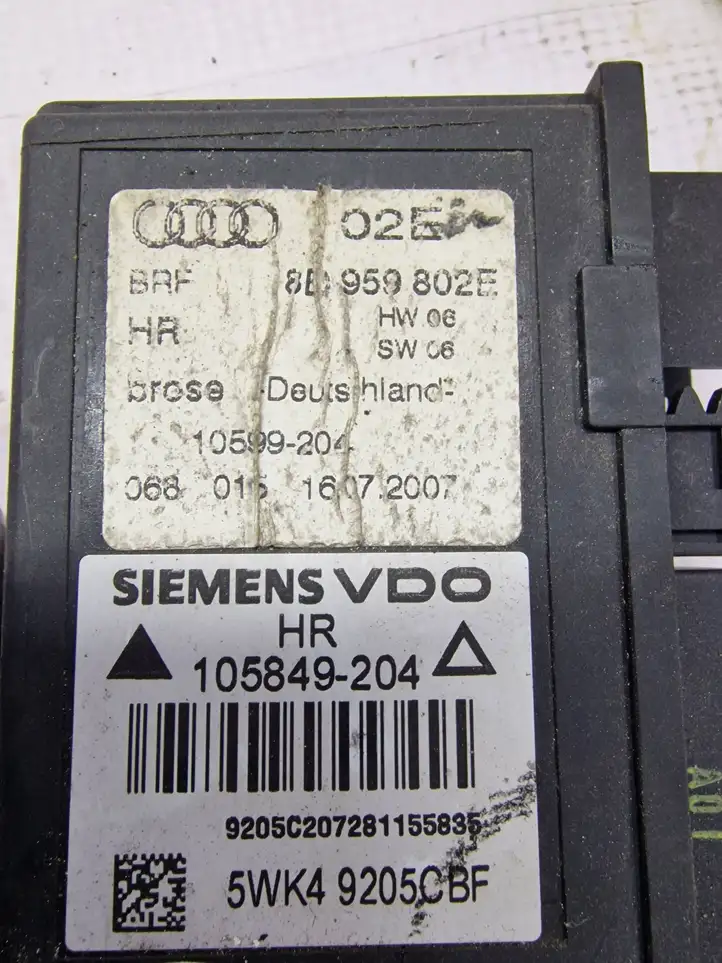 Audi A4 S4 B7 8E 8H (2004 - 2009) 8K0959802B Стеклоподъемник задней двери — фото 2