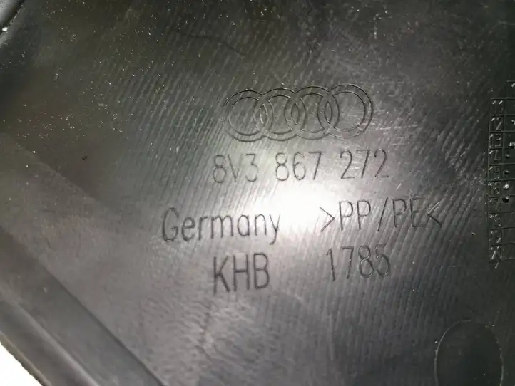 Audi A3/S3 8V (2016 - 2020) 8V3867272 Внутренняя отделка переднего порога — фото 2