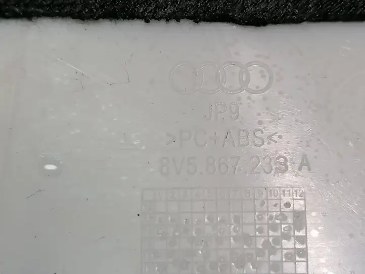 Audi A3/S3 8V (2016 - 2020) 8V5867233A Обшивка стойки A — фото 2