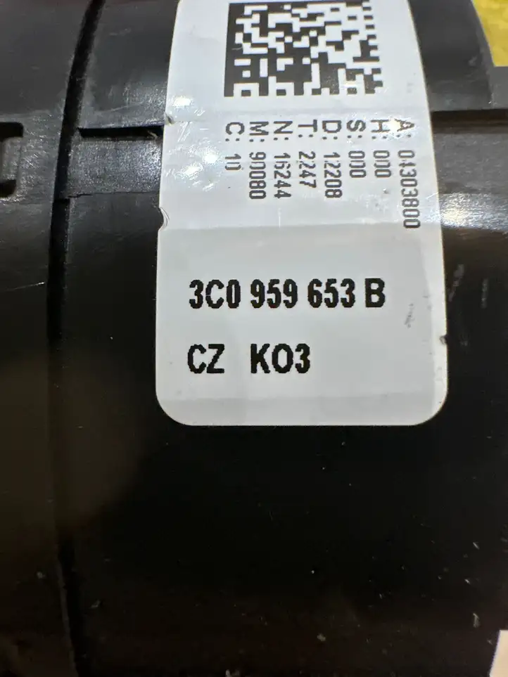 Volkswagen PASSAT B6 (2005 - 2010) 3C0959653B Контактное кольцо SRS — фото 2