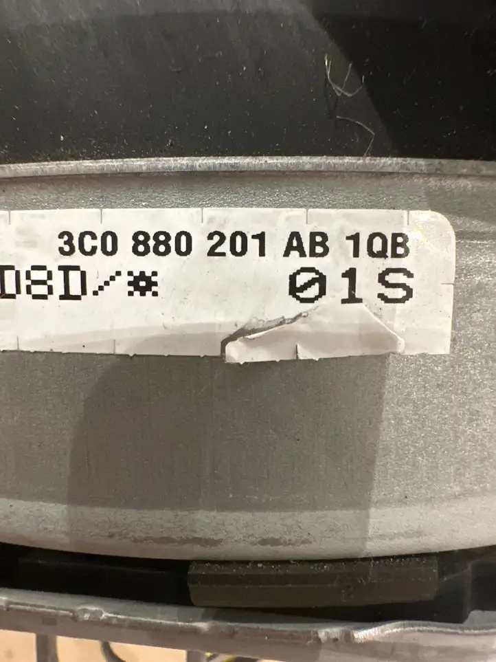 Volkswagen PASSAT B6 (2005 - 2010) 3C0880201AB Подушка безопасности руля — фото 3