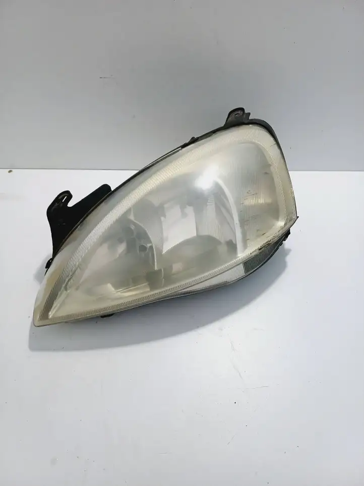 Opel Corsa C (2000 - 2003) 09114329 Передняя фара — фото 1