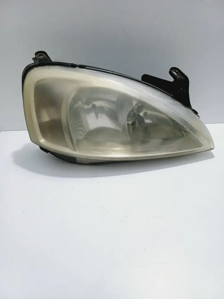 Opel Corsa C (2000 - 2003) 09114330 Передняя фара — фото 1