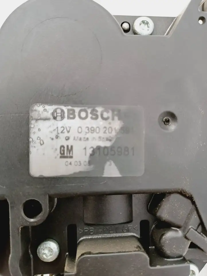 Opel Astra H (2004 - 2009) 13105981 Двигатель стеклоочистителя заднего стекла — фото 2