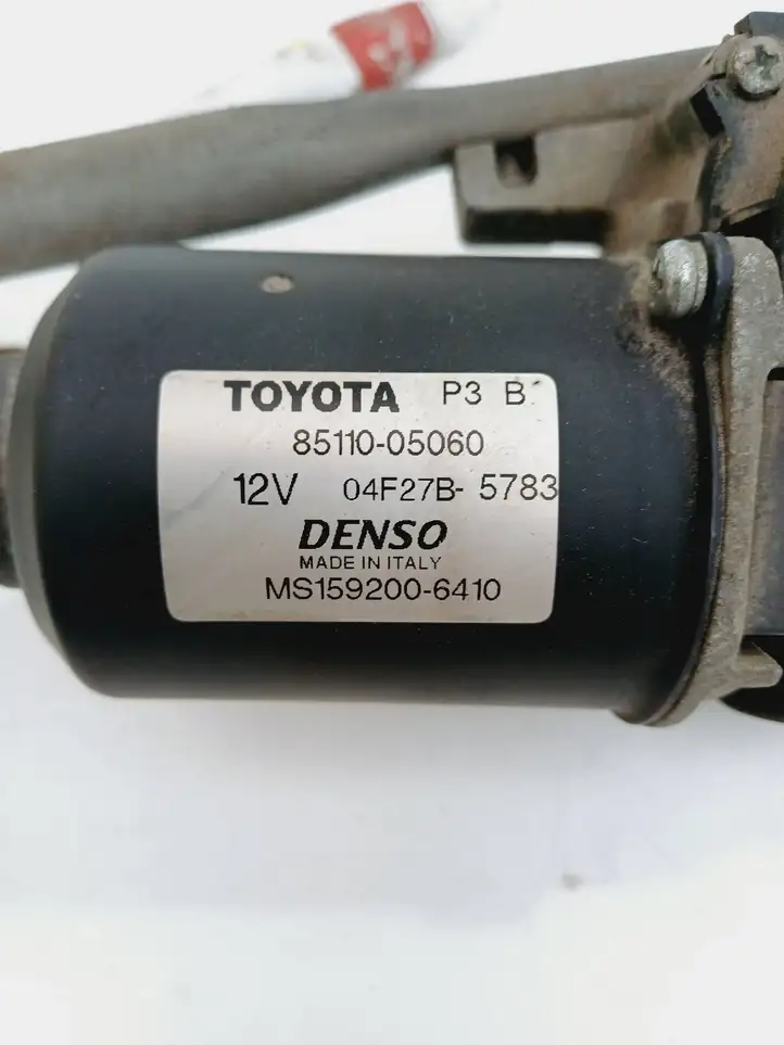 Toyota Avensis T250 (2003 - 2006) 8511005060 Двигатель стеклоочистителей — фото 2