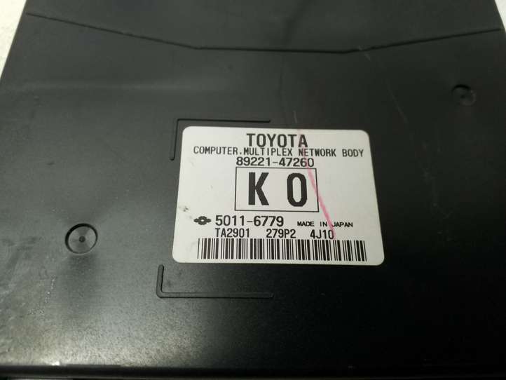 Toyota Prius (XW30) (2009 - 2015)  8922147260 Другие блоки управления / модули