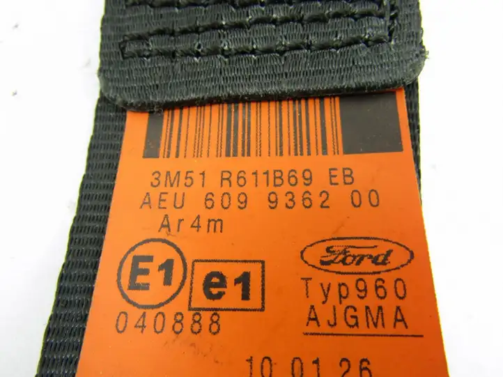 Ford C-MAX I (2007 - 2010) Задний ремень безопасности — фото 3