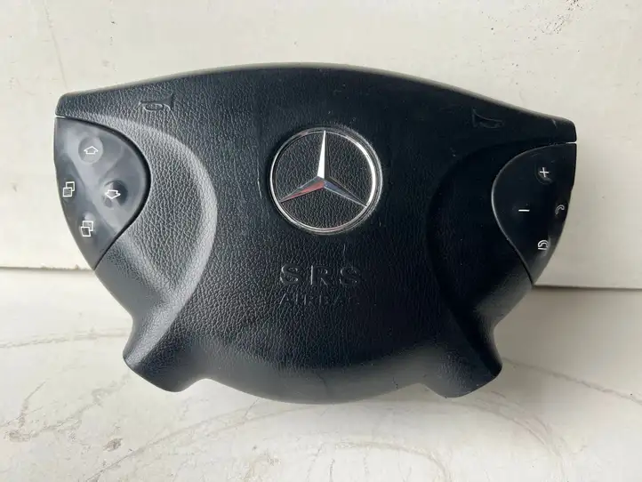 Mercedes-Benz E W211 (2002 - 2009) Подушка безопасности руля — фото 1
