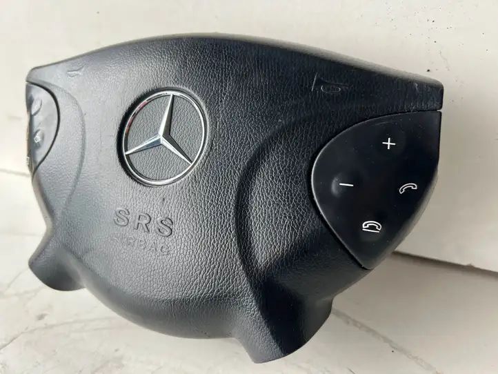 Mercedes-Benz E W211 (2002 - 2009) Подушка безопасности руля — фото 2