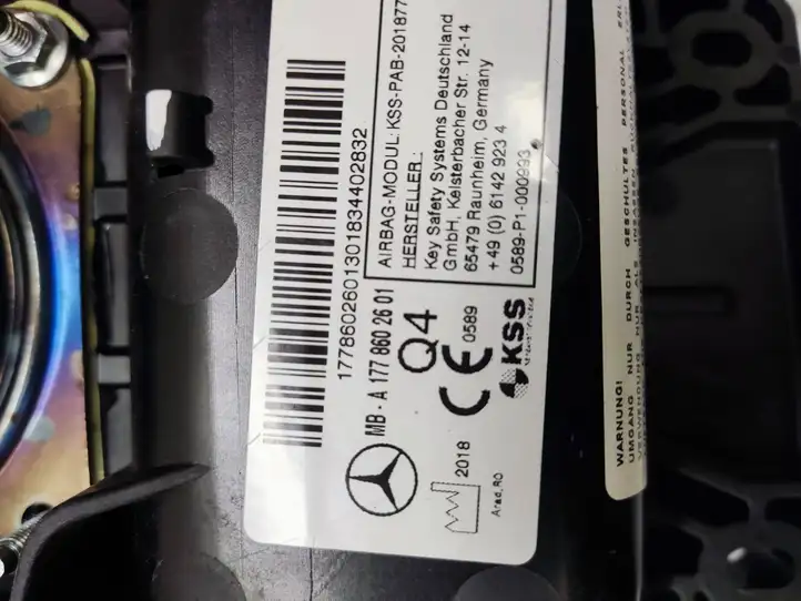 Mercedes-Benz A W177 (2018 - ) A1778602601 Подушка безопасности пассажира — фото 2
