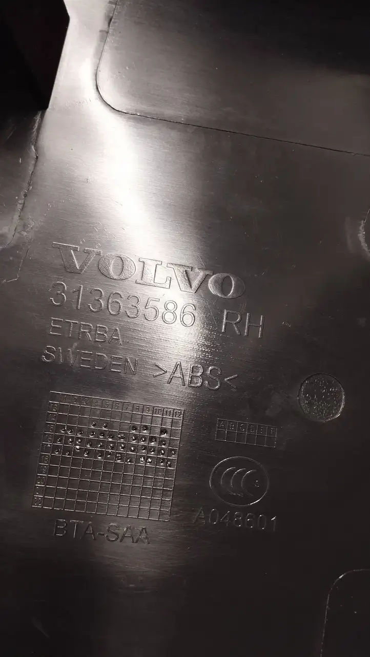 Volvo XC90 (2014 - 2019) 31363586 Нижняя обшивка стойки B — фото 8