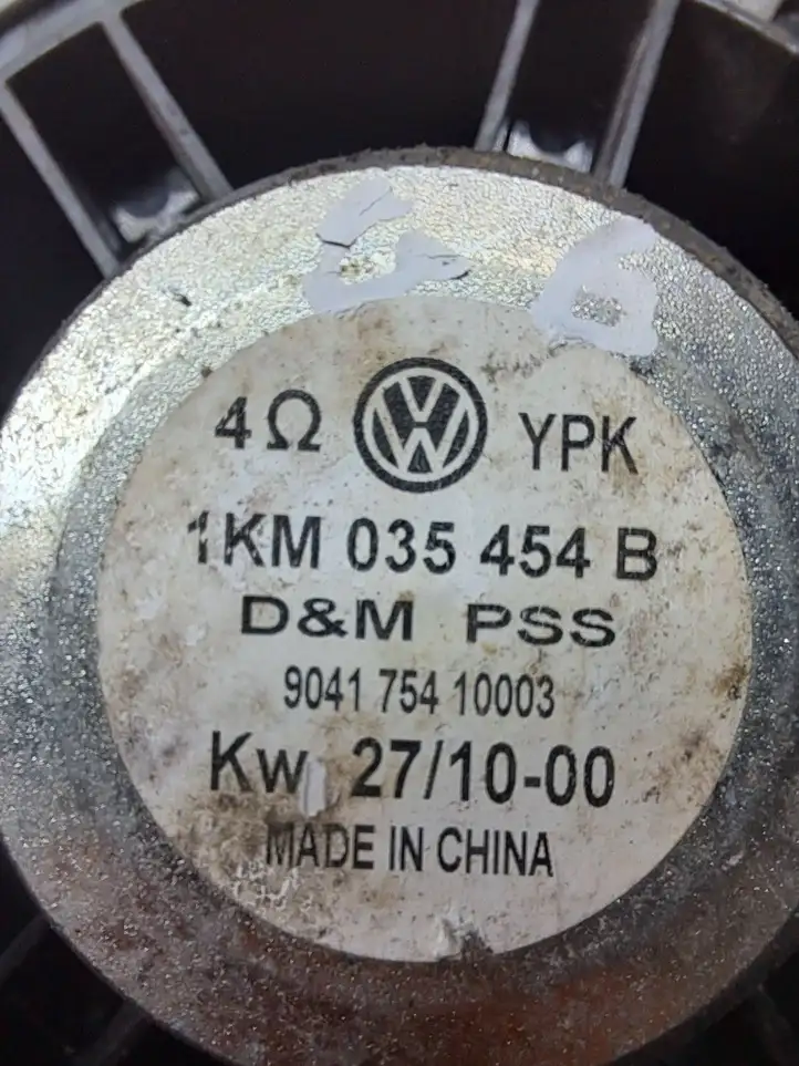 Volkswagen Golf VI (2009 - 2013) 1KM035454B Динамики передних дверей — фото 3