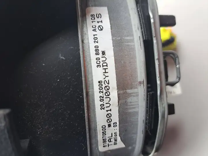 Volkswagen PASSAT B6 (2005 - 2010) 3C0880201AC Подушка безопасности руля — фото 3