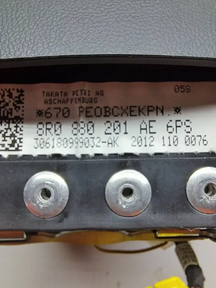 Audi Q5 SQ5 (2008 - 2012) 8R0880201AE Подушка безопасности руля — фото 3