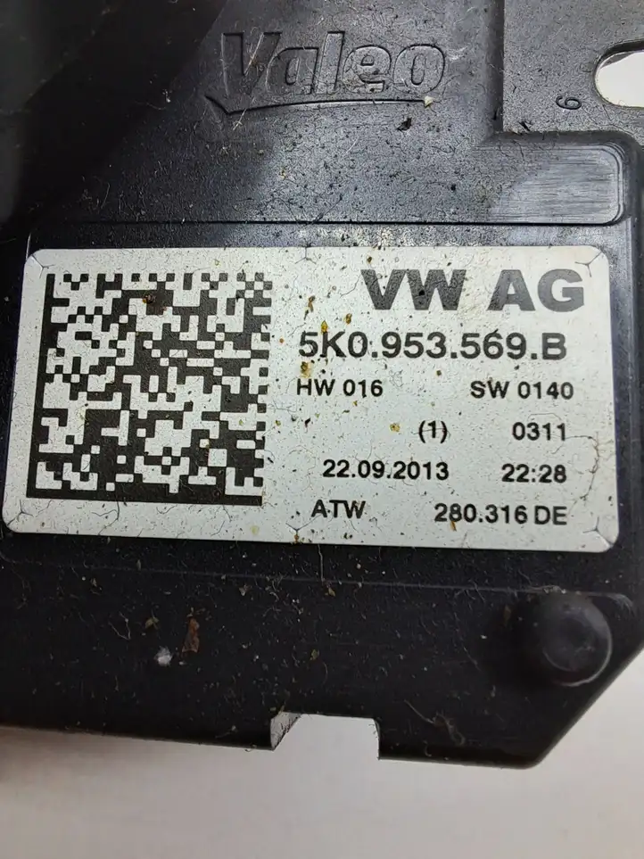 Seat Altea XL (2004 - 2015) 5K0953569B Контактное кольцо SRS — фото 3