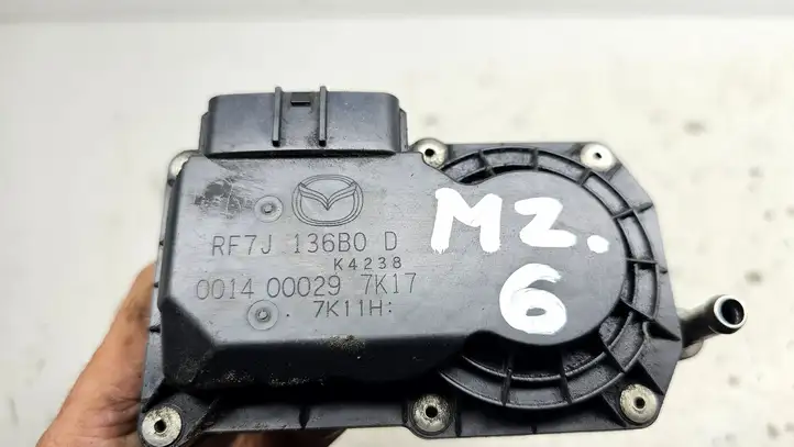 Mazda 6 (2007 - 2009) RF7J136B0D Дроссельная заслонка — фото 2