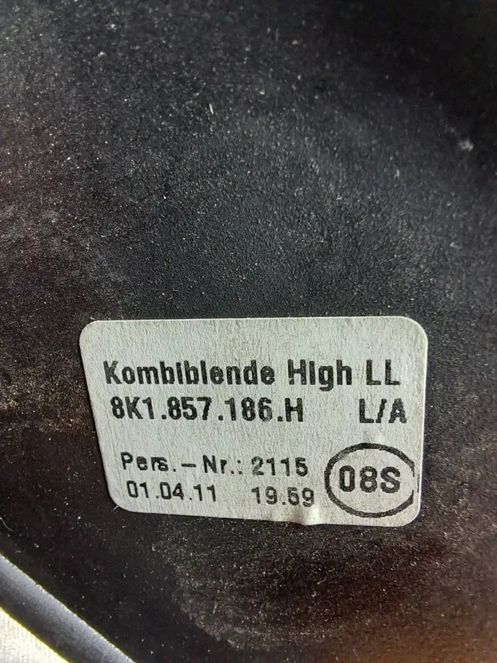 Audi A4 S4 B8 8K (2007 - 2011) 8K1857186H Отделка внутренней панели салона — фото 3