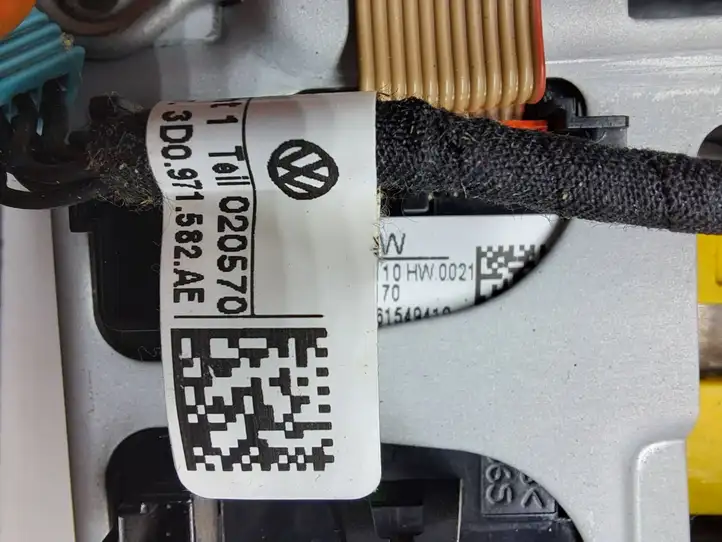 Volkswagen Touareg I (2002 - 2010) 3D0971582AE Подушка безопасности руля — фото 3