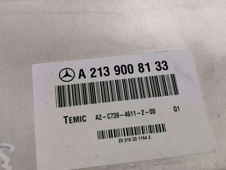 Mercedes-Benz EQC (2018 - )  A2139008133 Блок управления пневмоподвеской (задний)