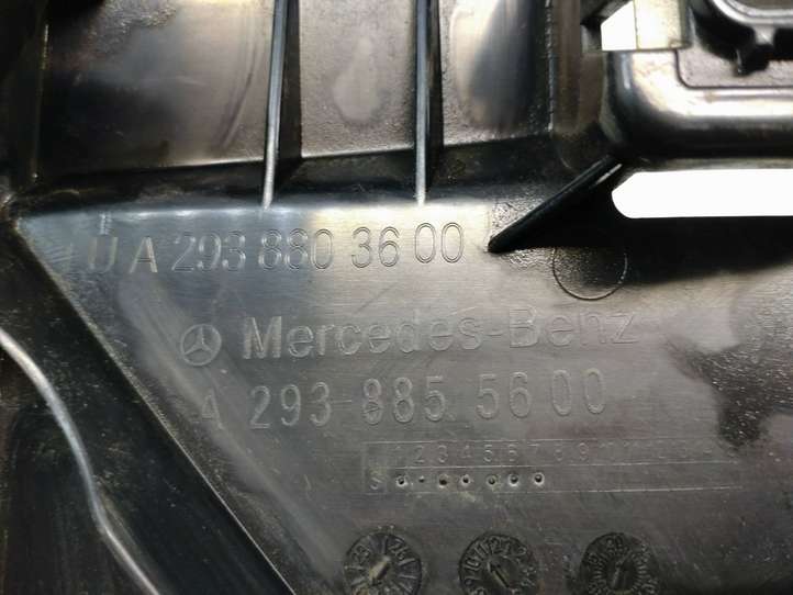 Mercedes-Benz EQC (2018 - )  A2938855600  Держатель заднего бампера (кронштейн)