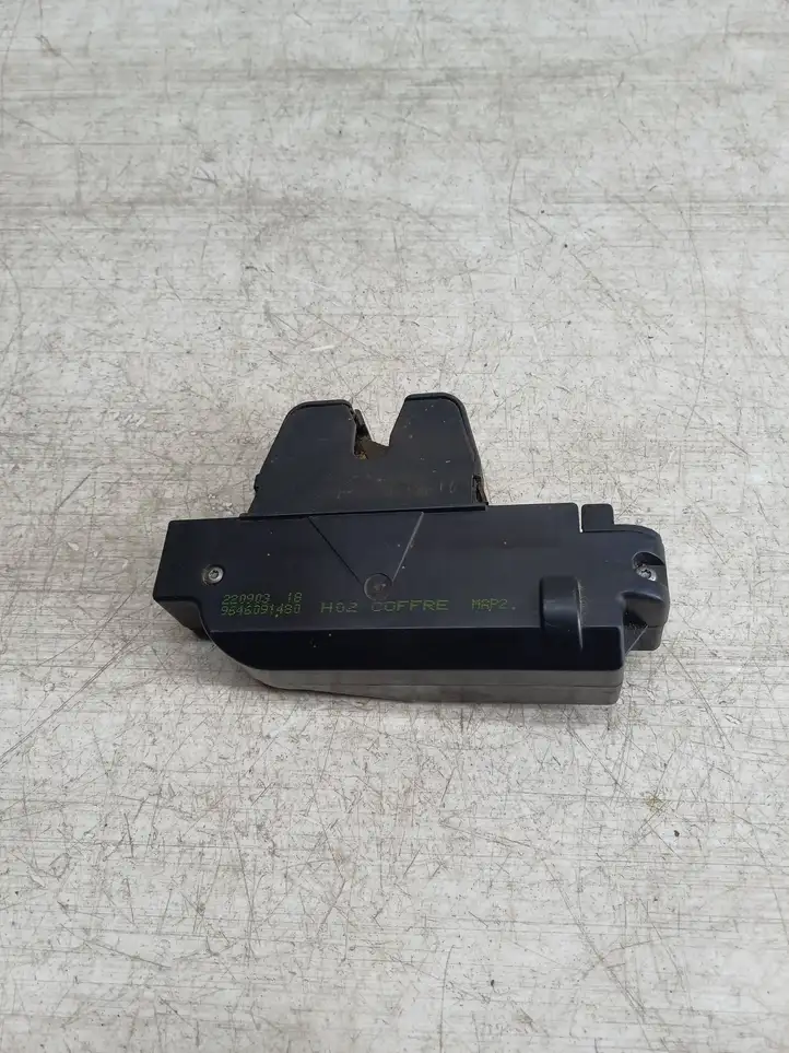 Peugeot 206 (1998 - 2012) 9646091480 Замок крышки багажника — фото 1