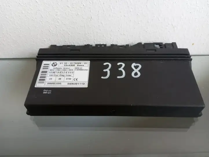 BMW 5 E60 E61 (2004 - 2010) 9176069 Модуль комфорта — фото 2