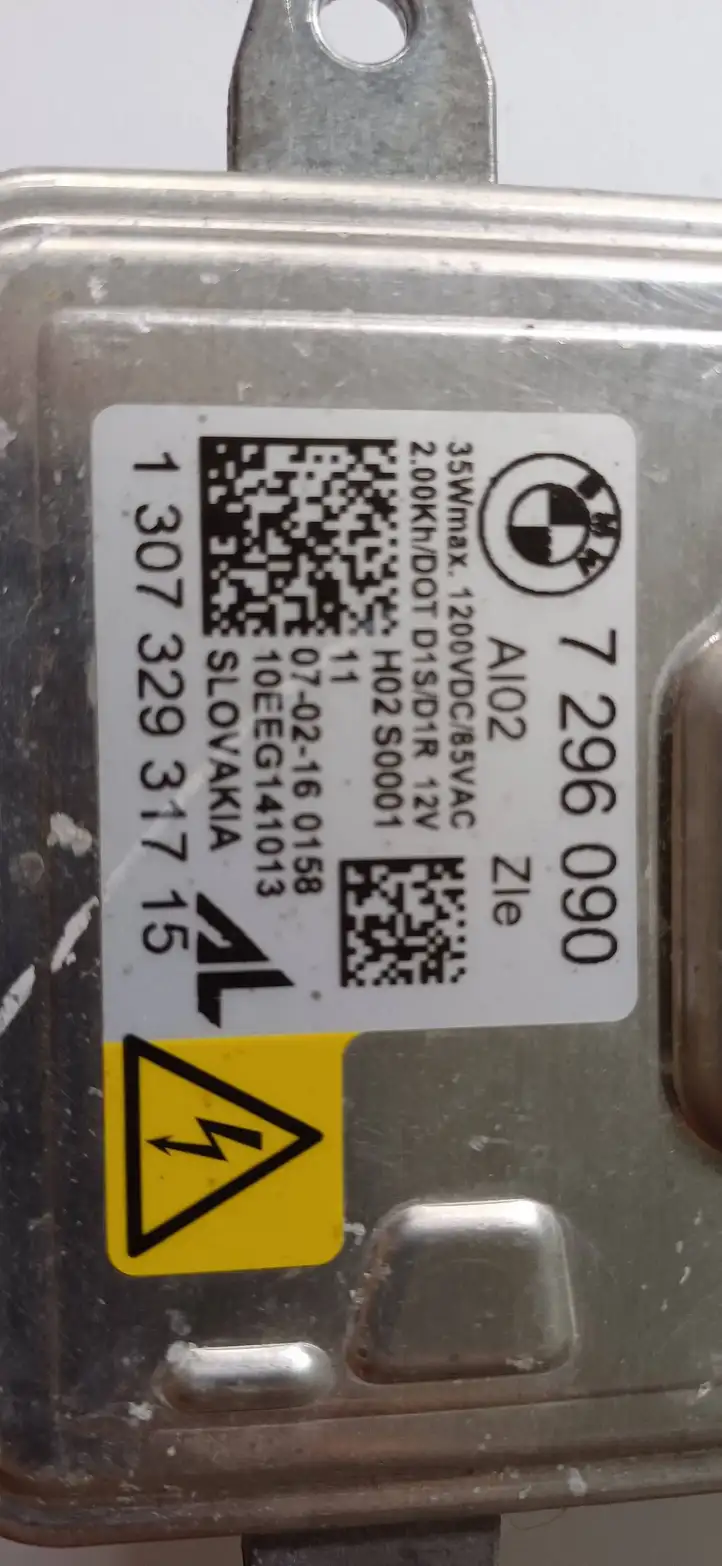 BMW 3 F30 F35 F31 (2012 - 2018) 7296090 Блок розжига ксенона — фото 7