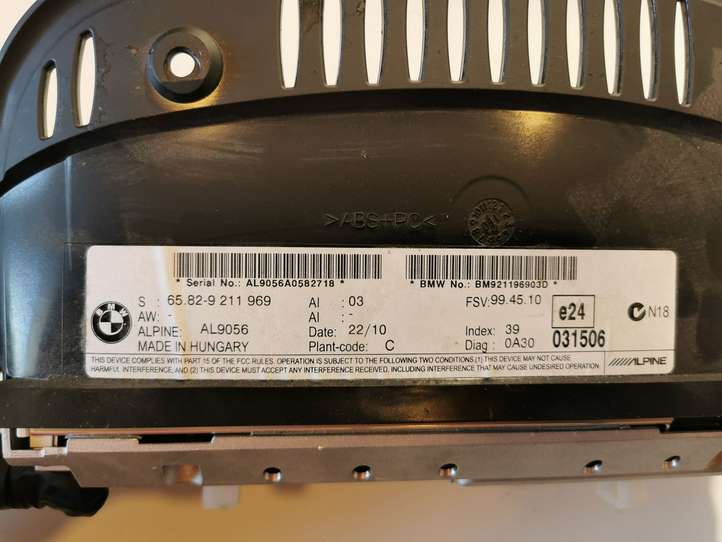 BMW 3 E90 E91 (2005 - 2012)  9231116 Радио/ проигрыватель CD/DVD / навигация