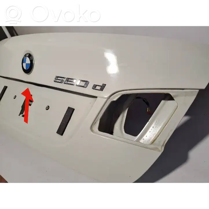 BMW 5 F10 F11 (2009 - 2016) Крышка багажника — фото 10
