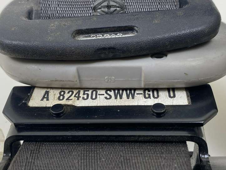 Honda CR-V (2006 - 2009)  A82450SWWG0U Задний ремень безопасности