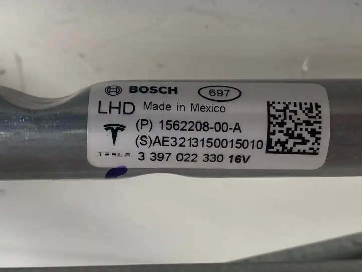 Tesla Model S (2021 - ) 156220800A Комплект механизма стеклоочистителей — фото 4