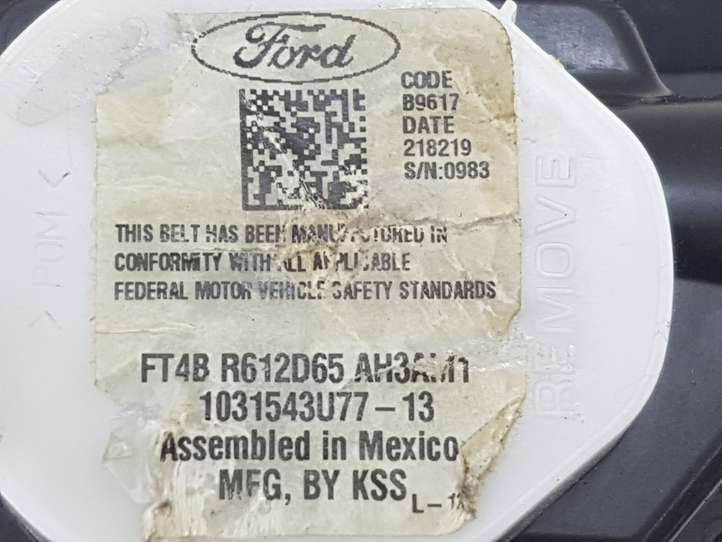 Ford Edge II (2015 - )  FT4BR612D65 Передний ремень безопасности
