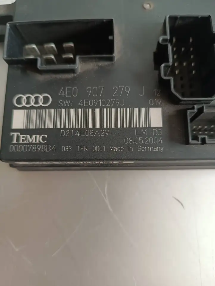 Audi A8 S8 D3 4E (2005 - 2007) 4E0907279J Модуль комфорта — фото 5