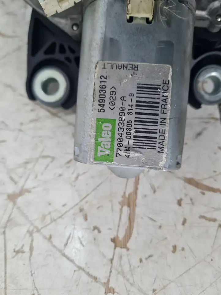 Renault Scenic I (1996 - 2003) 7700433980A Двигатель стеклоочистителя заднего стекла — фото 3