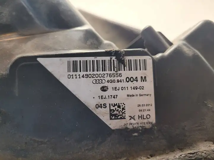 Audi A6 C7 (2011 - 2014) 4G0941004 Передняя фара — фото 5