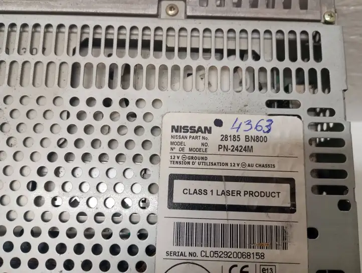 Nissan Almera N16 (2000 - 2010) 28185BN800 Магнитола / мультимедийная система — фото 8