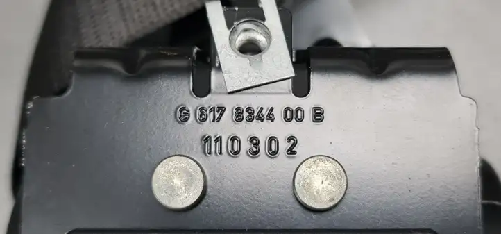 Mini Cooper Countryman R60 (2010 - 2016) 618014900C Центральный ремень безопасности — фото 5