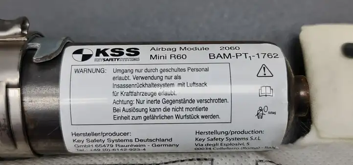 Mini Cooper Countryman R60 (2010 - 2016) 84980174507H Боковая подушка безопасности шторка — фото 3