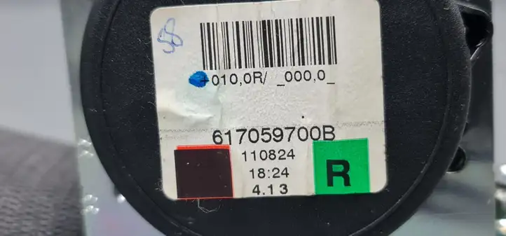 Mini Cooper Countryman R60 (2010 - 2016) 617059700B Передний ремень безопасности — фото 4