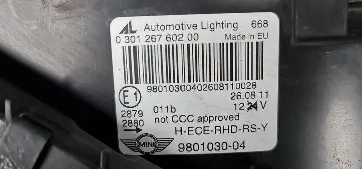 Mini Cooper Countryman R60 (2010 - 2016) 030126760200 Передняя фара — фото 6