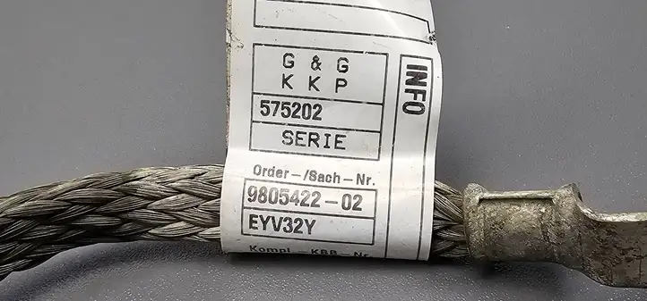 Mini Cooper Countryman R60 (2010 - 2016) 9805423 Минусовой провод аккумулятора — фото 4