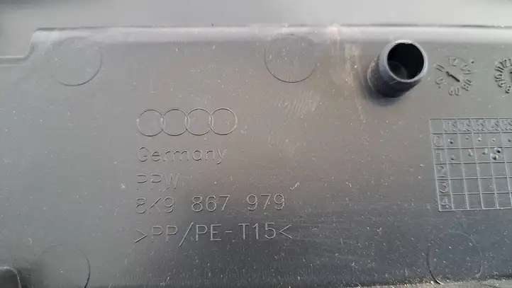 Audi A4 S4 B8 8K (2007 - 2011) 8K9867979 Боковая обшивка багажника — фото 3