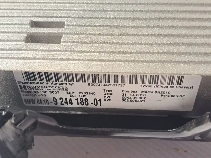 BMW 5 F10 F11 (2009 - 2016) 9244188 Bluetooth модуль — фото 3