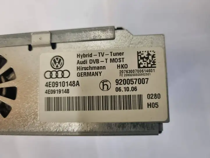 Audi A8 S8 D3 4E (2005 - 2007) 4E0919148 Модуль управления видео — фото 4
